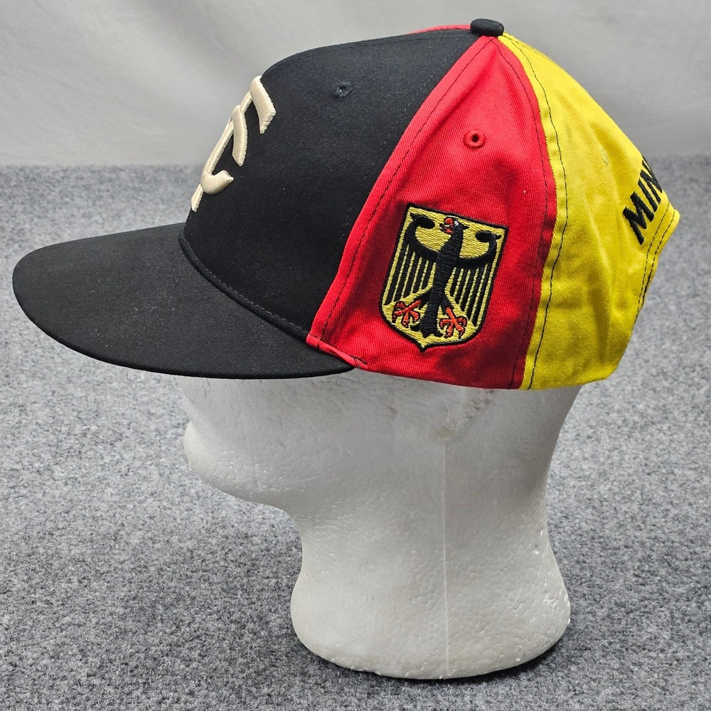 Minnesota Twins Germany Heritage Cap Black Red Yellow Hat Snapback‎ Colorblock